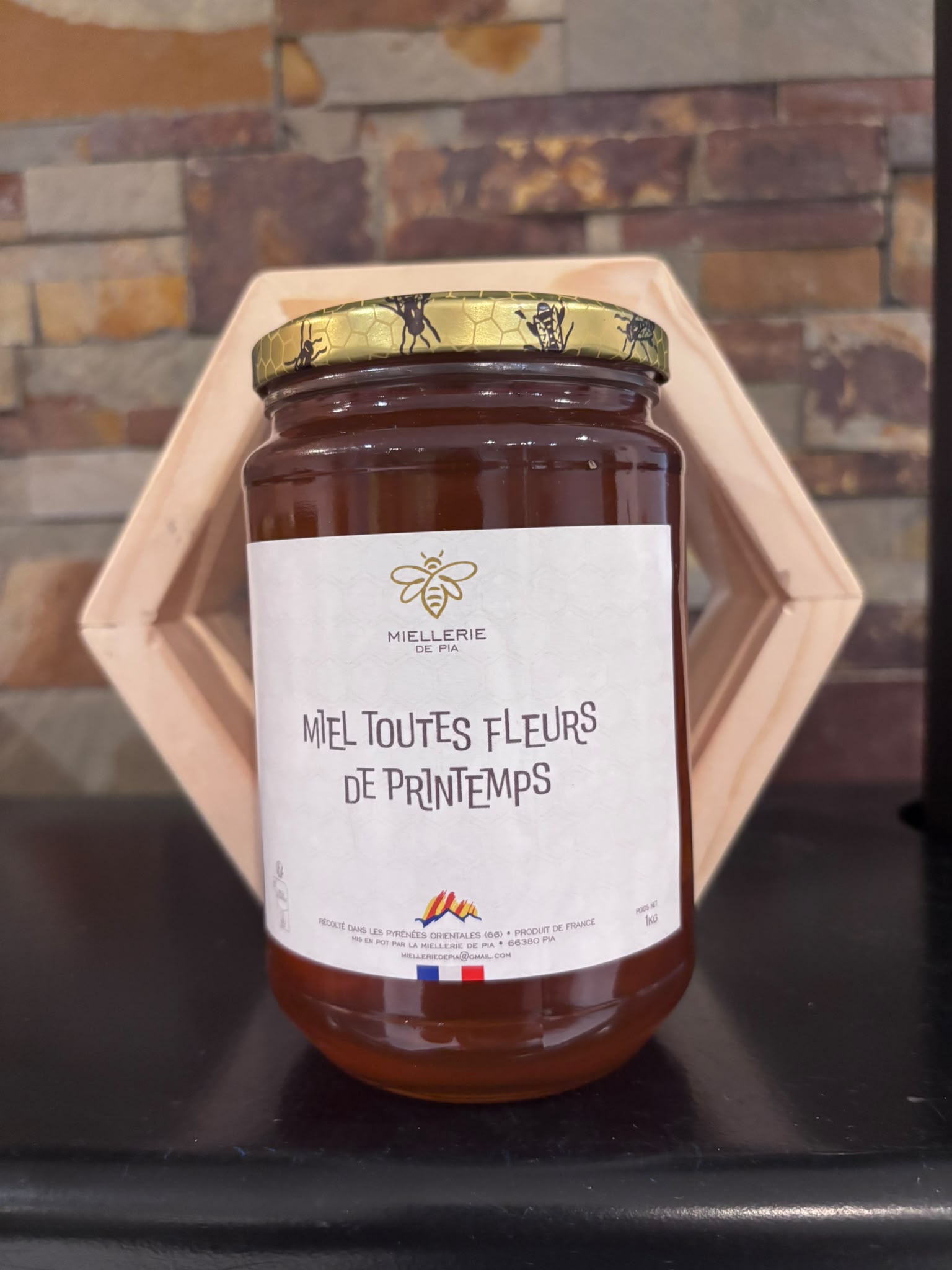 Miel toutes fleurs de printemps, format 1 kg