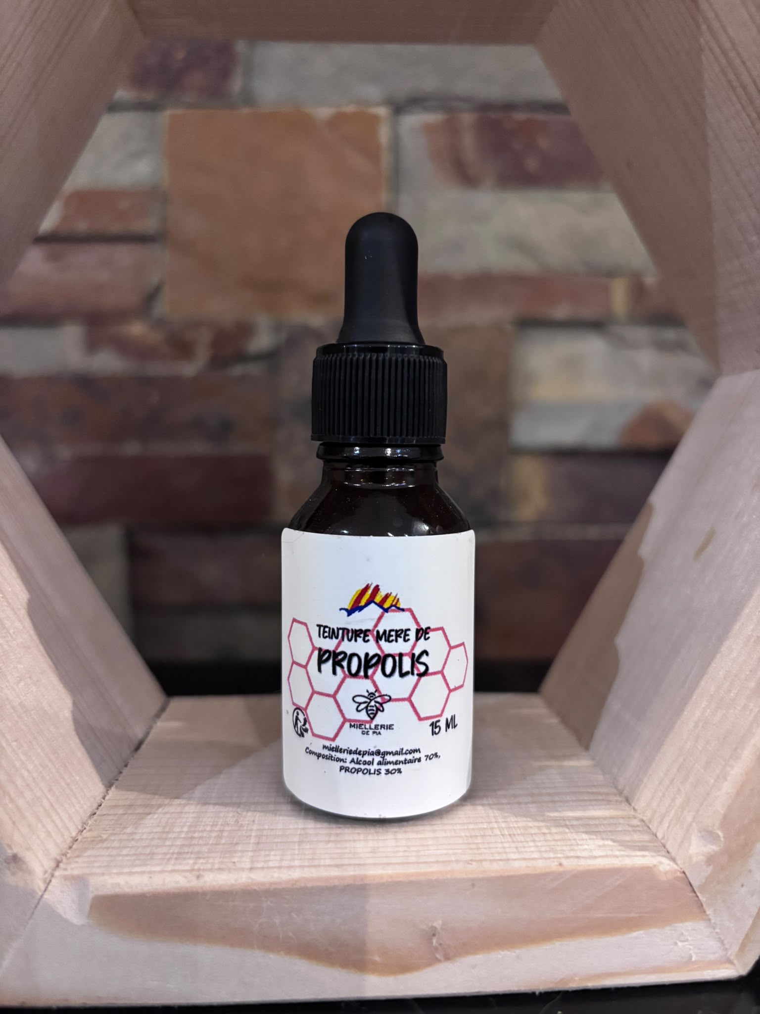Teinture mère de propolis, 15 ml